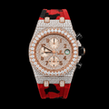 Moissanite Red Strap AP Watch