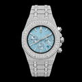 Moissanite Blue Dial Audemars Piguet