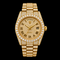 Moissanite Gold Rolex