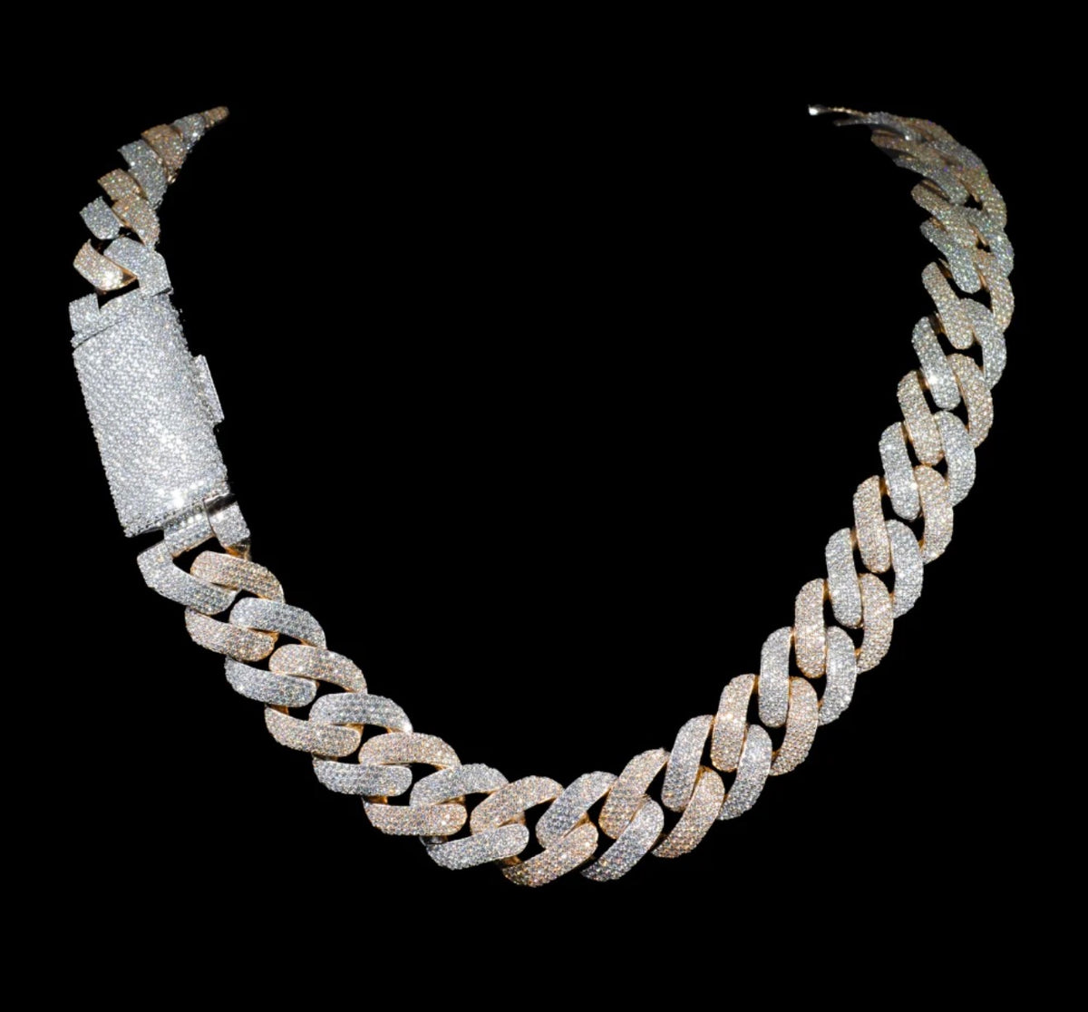 Moissanite Cuban Necklace