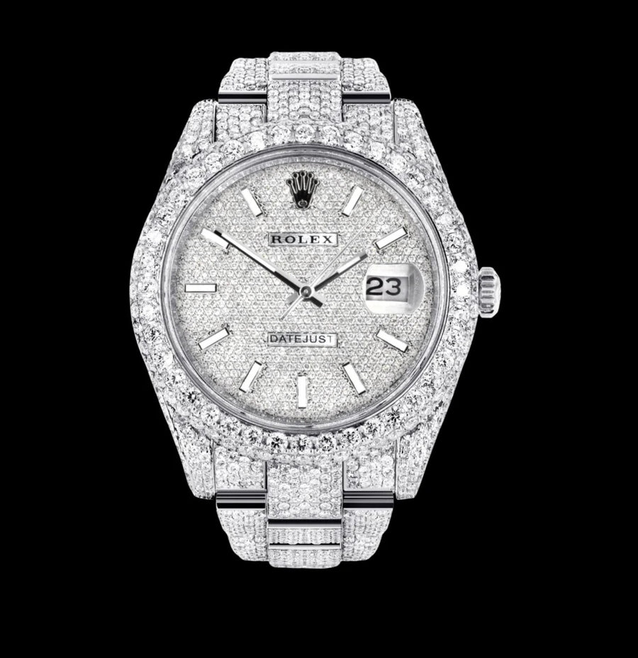 Moissanite Rolex Watch