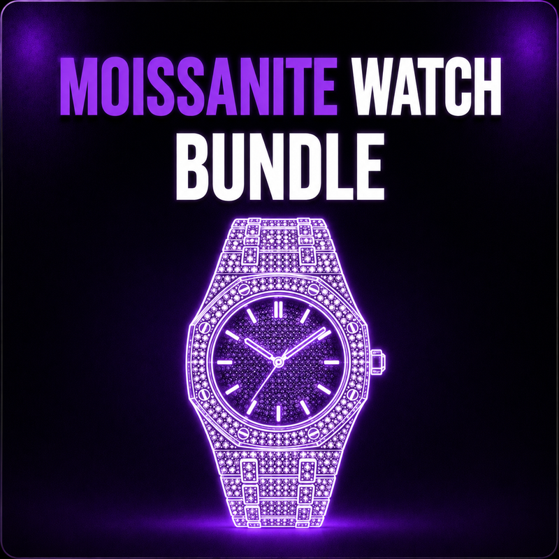 Moissanite Watch Bundle